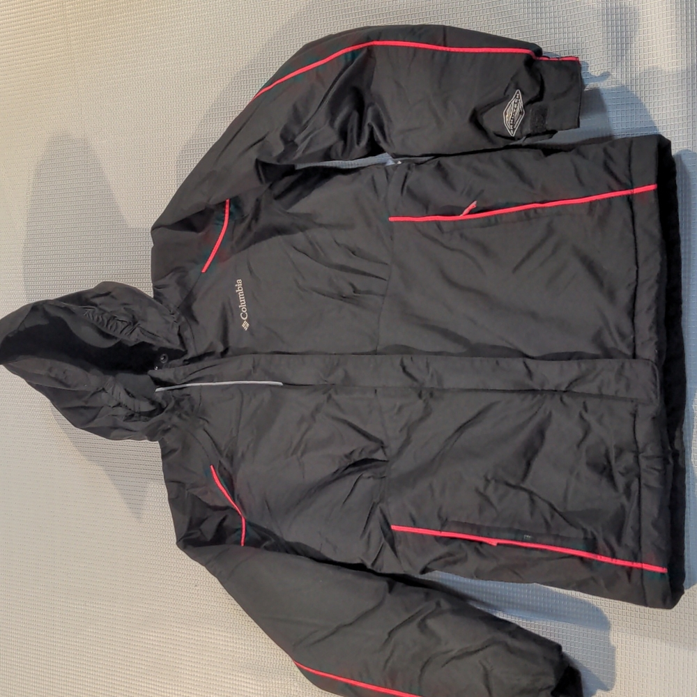 Columbia Omni-Heat Hooded Jacket Girls Size L